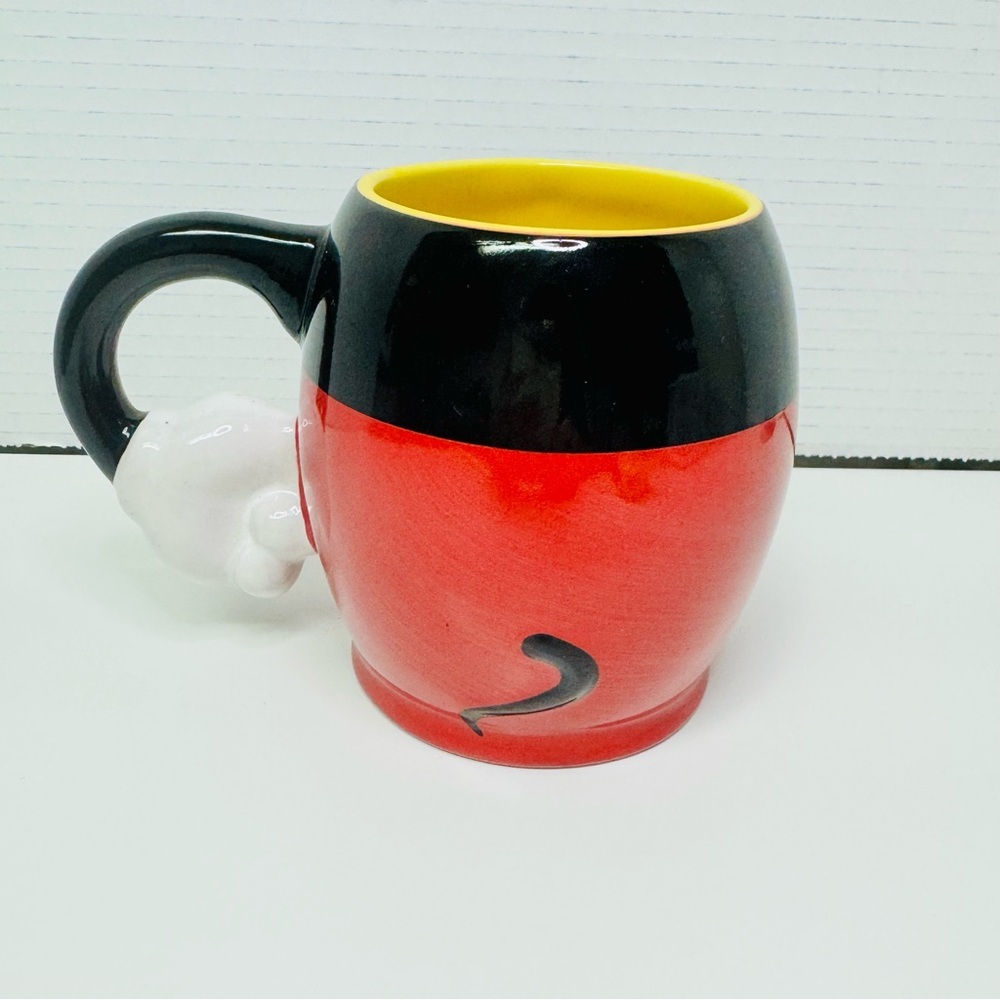 Disneyland Paris Exclusive Mickey Mouse Trousers 3D Handled Ceramic Mug